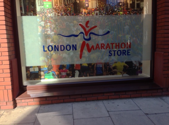 The new version of the London Marathon Store